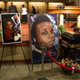Photos surround the casket of Michael Brown inside Friendly Temple Missionary Baptist Church before the start of his funeral Aug. 25, 2014, in St. Louis. The unarmed teen was gunned down by a Ferguson, Mo., police officer Aug. 9.
Richard Perry-Pool/Getty Images